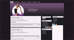 Desktop Screenshot of dolittleyoga.com